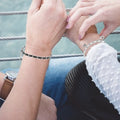 Bracelets pour couple clef et cadenas