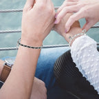 Bracelets pour couple clef et cadenas