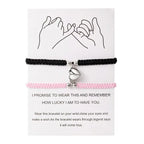 Bracelets pour Couples d'Amis Gourmette Romantique