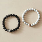 Bracelets for Couples King & Queen Crown Gourmette