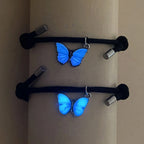 Bracelets pour Couples Gourmette Papillons Lumineux