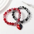 Magnetic Romantic Couple ID Bracelets 1