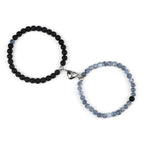 Magnetic Beaded Bracelets for Couples 