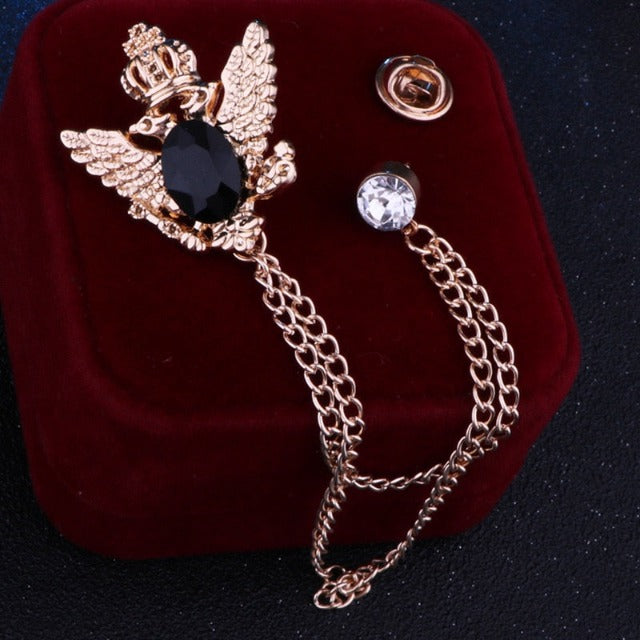 Broche De Costume Oiseaux