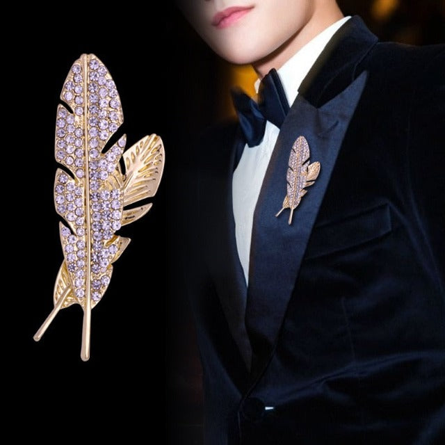 Feather Lapel Pin