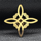 Witch Knot Brooch Wiccan Protection Pins
