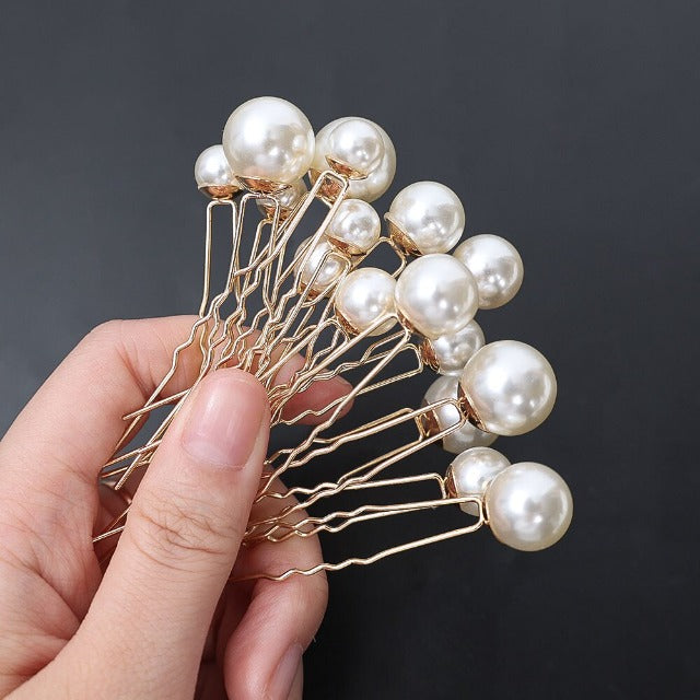 Hair Pins for Wedding Pearls
