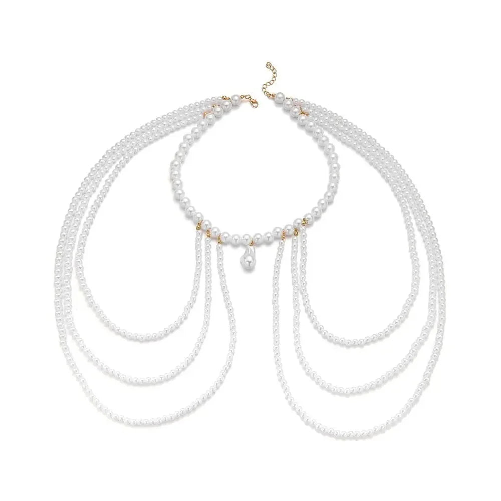 Chaîne d'épaule pour femme - Bijou pour clavicule & épaule