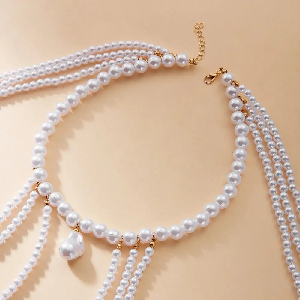 Chaîne d'épaule pour femme - Bijou pour clavicule & épaule