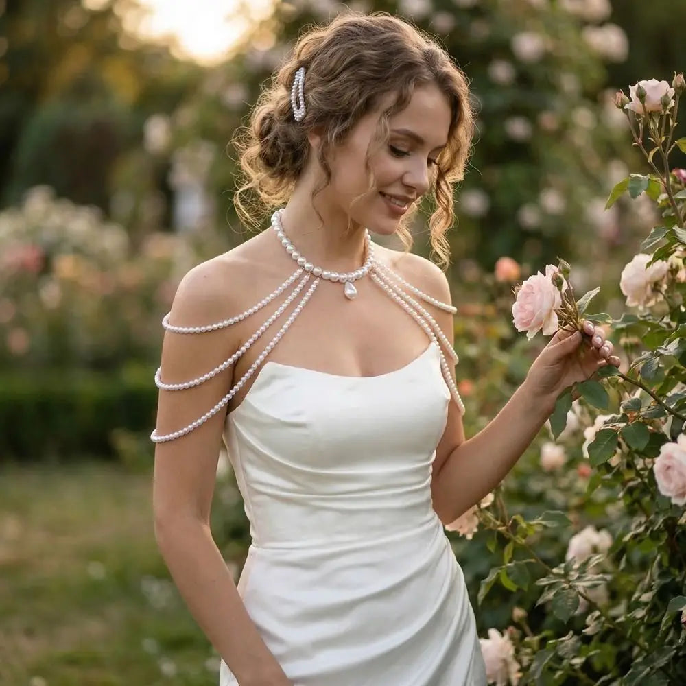 Chaîne d'épaule pour femme - Bijou pour clavicule & épaule