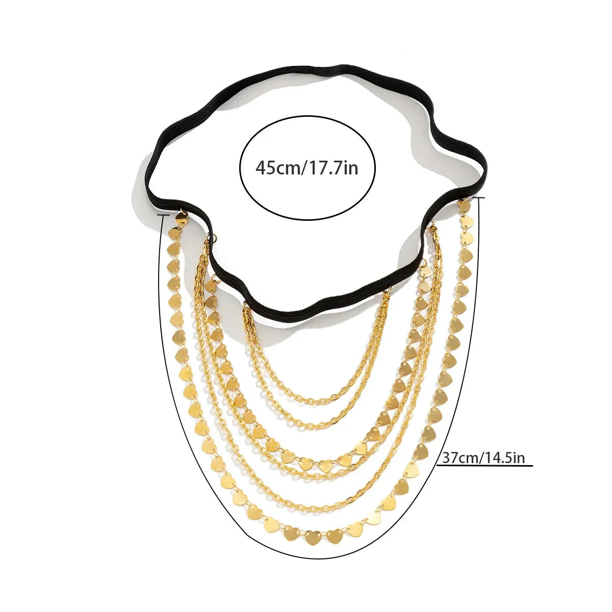 Heart Thigh Chain - Thigh Jewelry Leg Body Thigh Woman