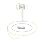 Women's Turning Chain Necklace Chest Jewelry