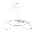 Women's Turnery Chain Pearl Necklace