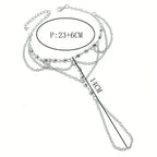 Chaîne de Pied Bohème - Bijou de Pied Femme