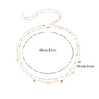 Chaîne de Ventre avec Perles pour Femme