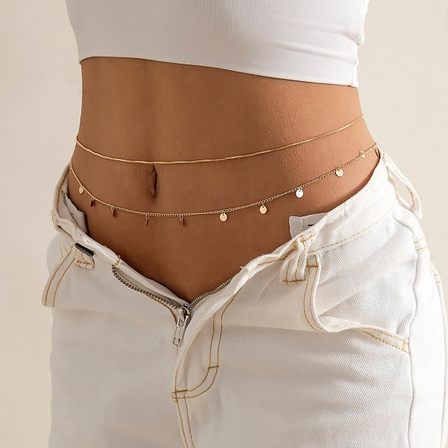 Belly Chain for Women Gold & Silver