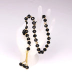 Bracelet chapelet pour homme ou femme arabe noir