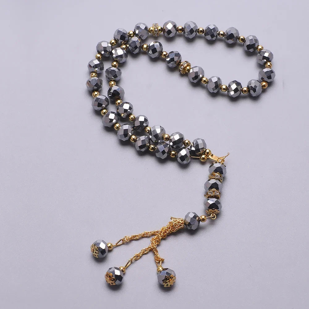 Bracelet chapelet pour homme ou femme arabe argent