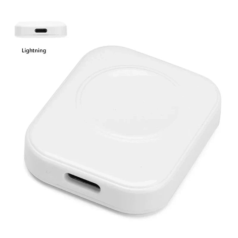 Portable Wireless Charger Apple Watch white
