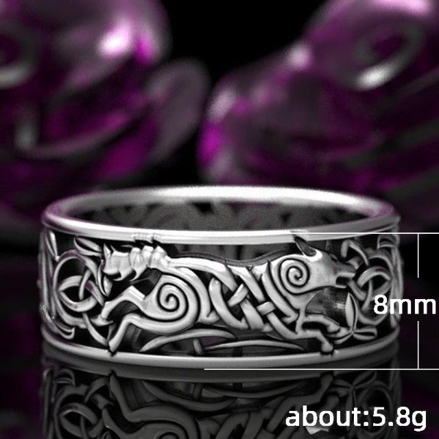 Chevalière Celtique Bague Femme Homme