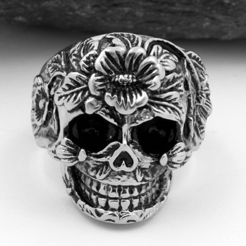 Men's Signet Ring Skull