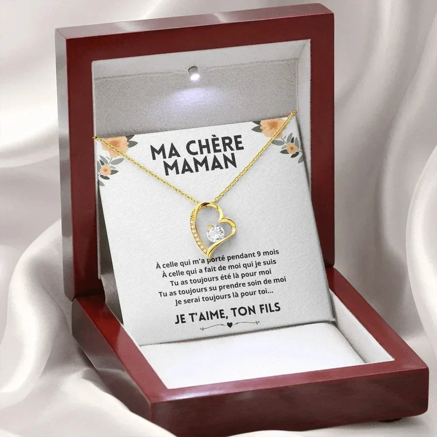 Box set with Dear Mom Necklace 