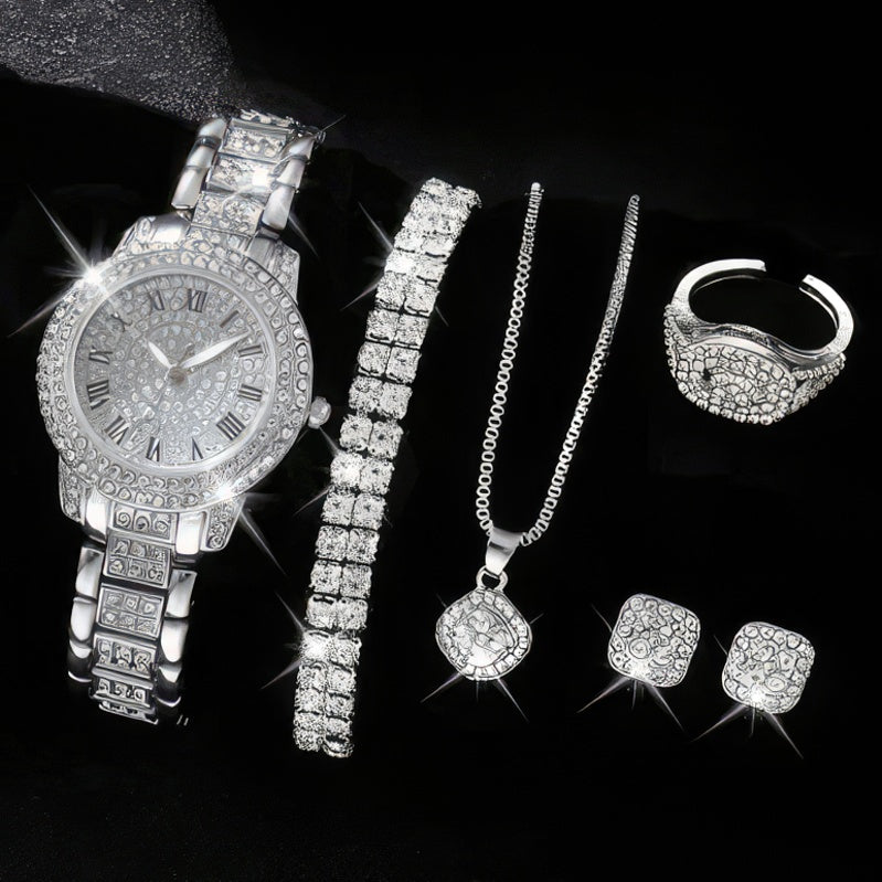 Box of 5 Rhinestone Jewelry