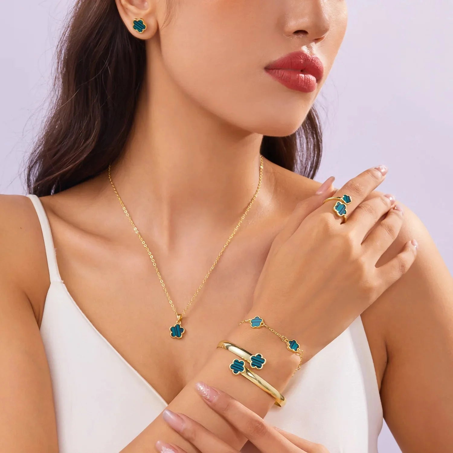 Clover Set of 5 Jewelry