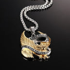 Eagle Biker Necklace