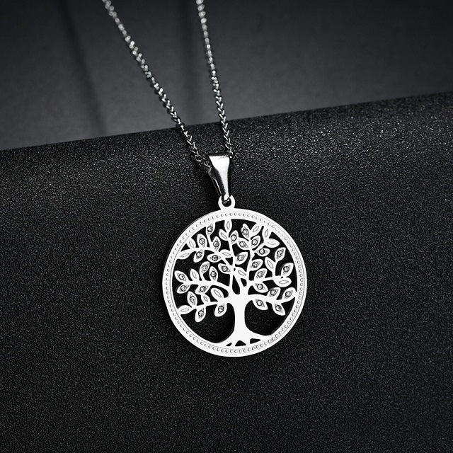 Silver Tree of Life Necklace