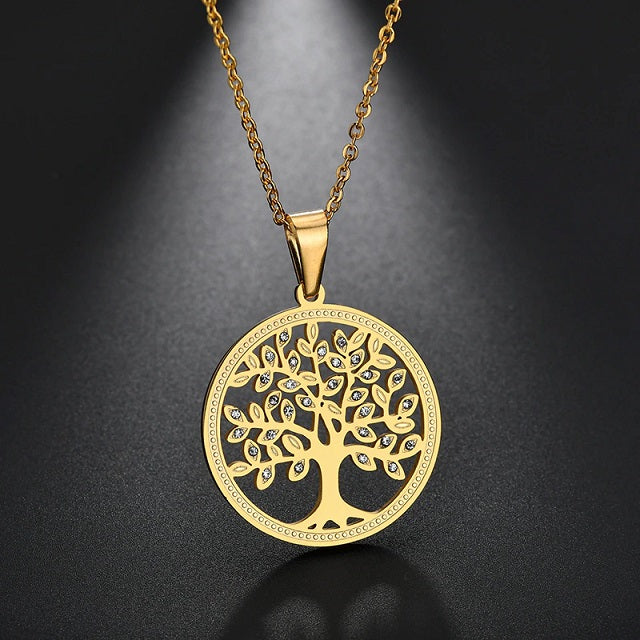 Gold Tree of Life Necklace