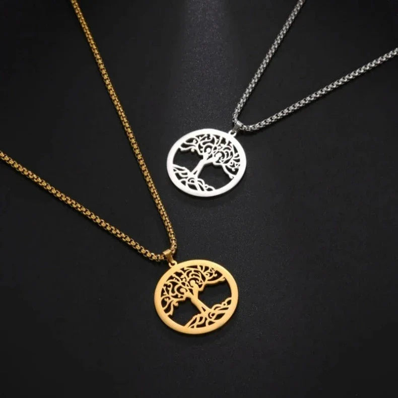 Life Tree Bracelet Silver or Gold Color Chain