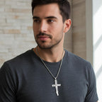 Collier Arbre de Vie Pendentif Croix