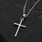 Necklace with Silver Cross