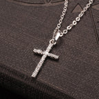 Necklace with Silver Cross