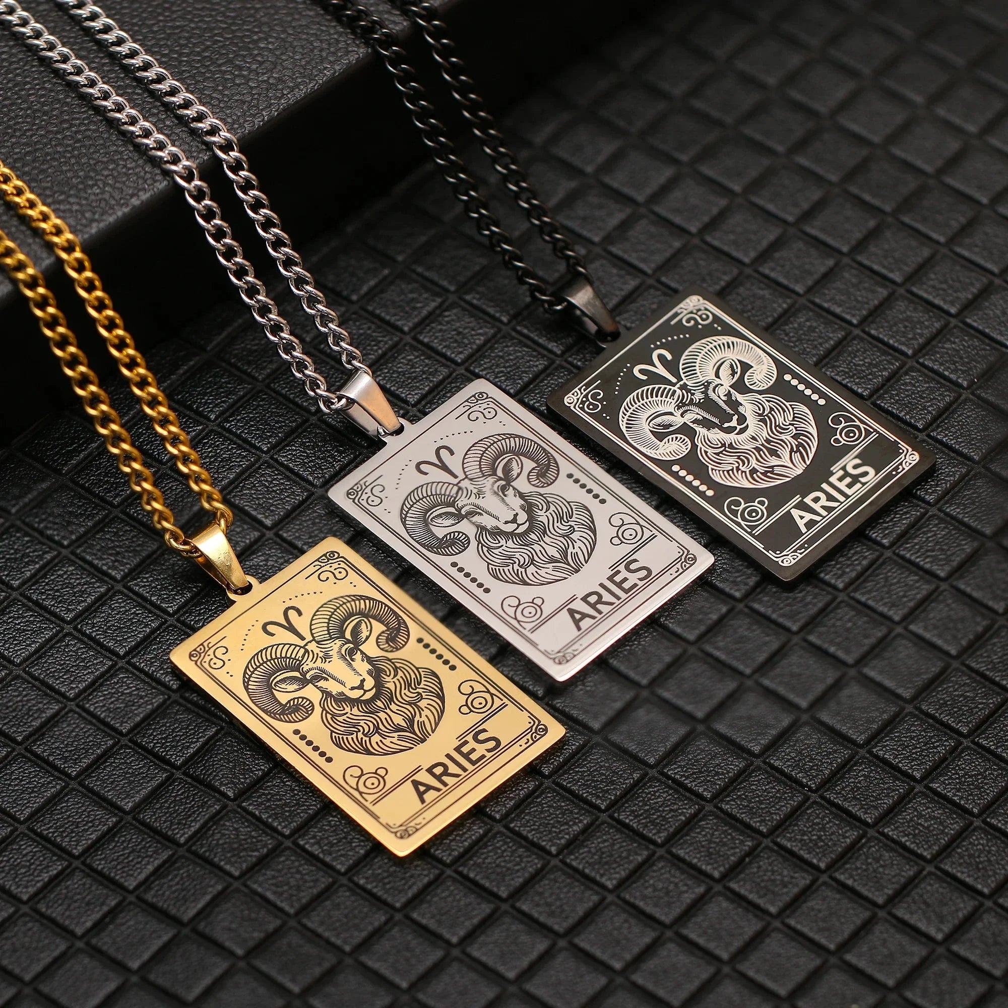 Necklace with Pretty Astrological Zodiac Sign Pendant