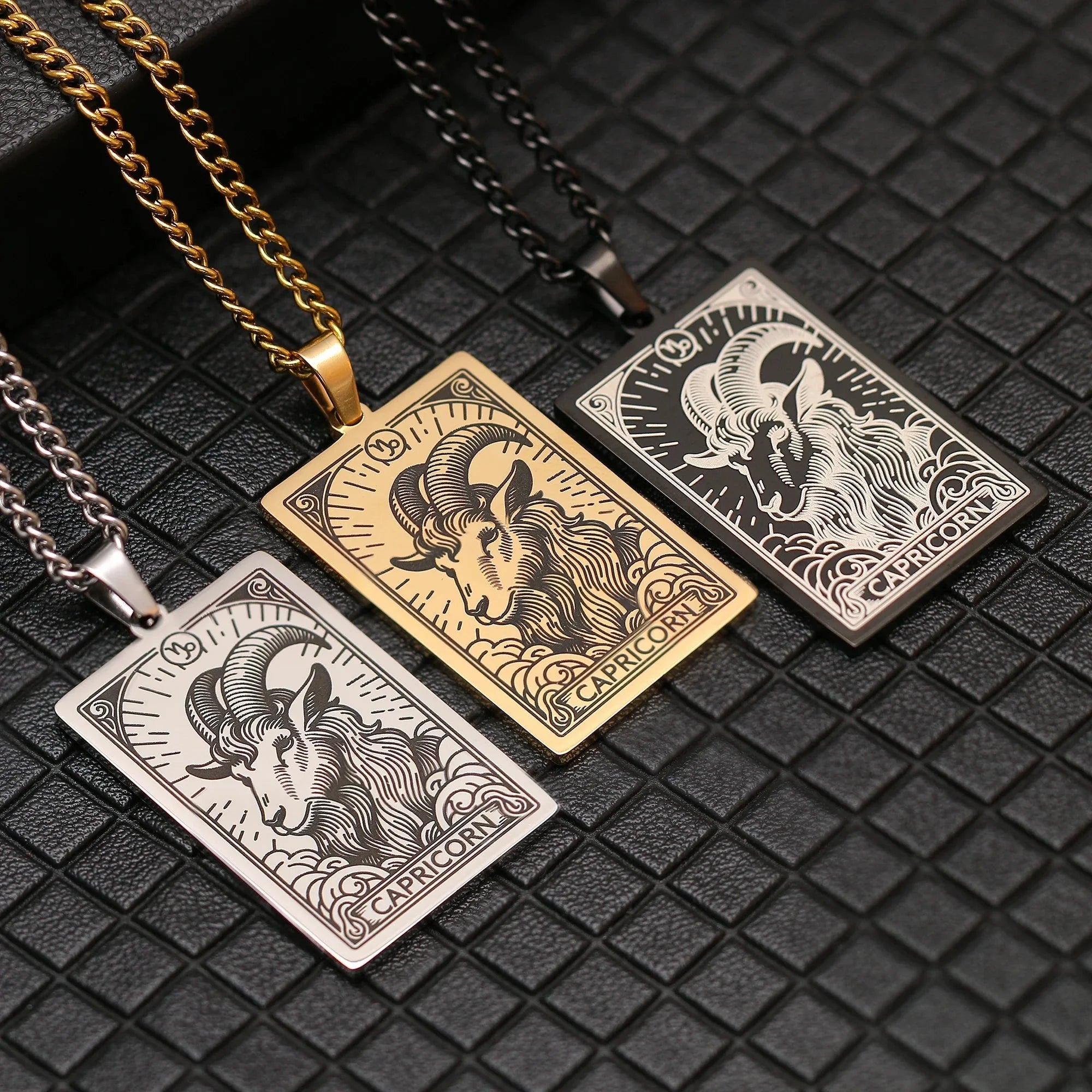 Necklace with Pretty Astrological Zodiac Sign Pendant