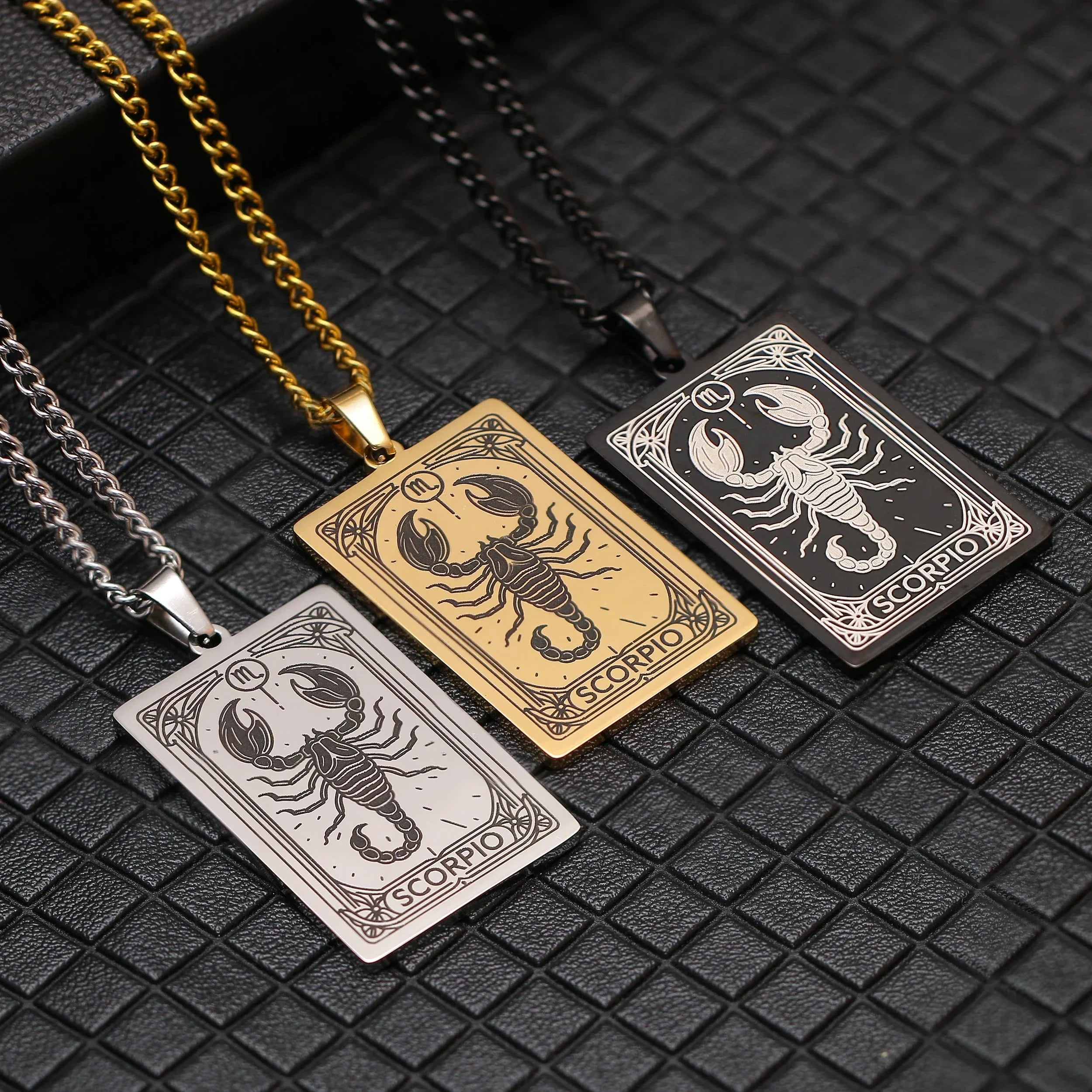 Necklace with Pretty Astrological Zodiac Sign Pendant