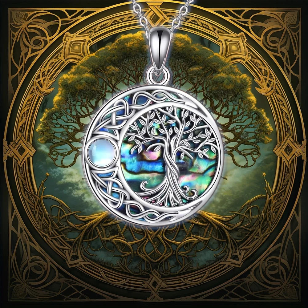 Necklace with Celtic Tree of Life Pendant