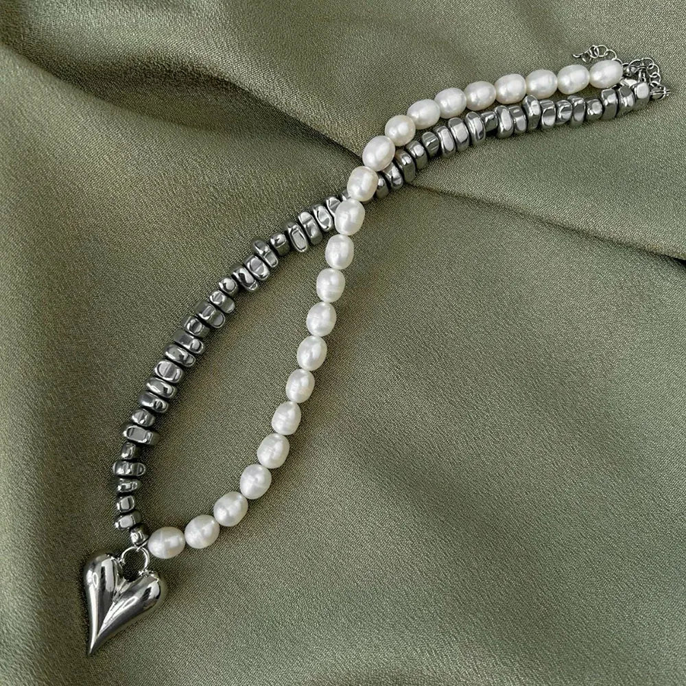 Necklace with Heart Pendant C