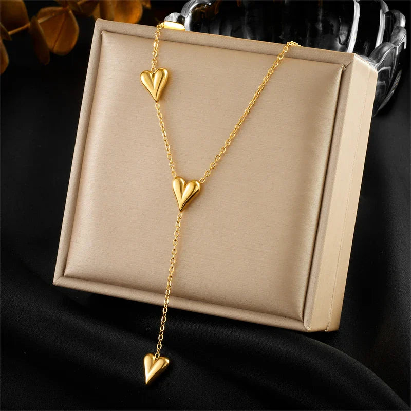 Necklace with Heart Pendant for Women