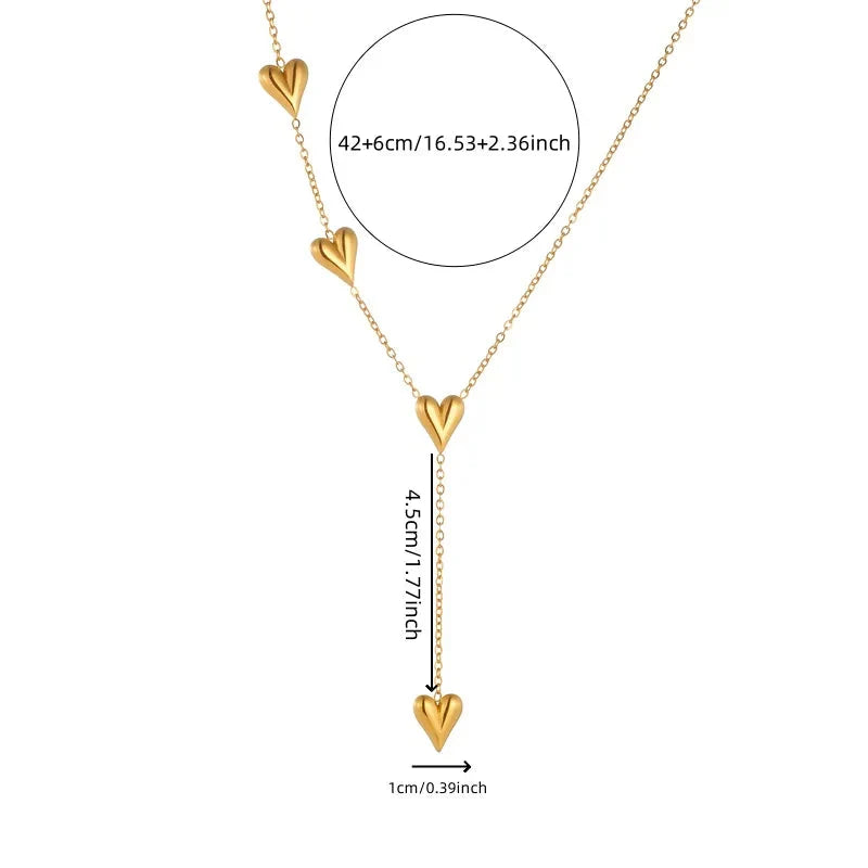 Necklace with Heart Pendant for Women