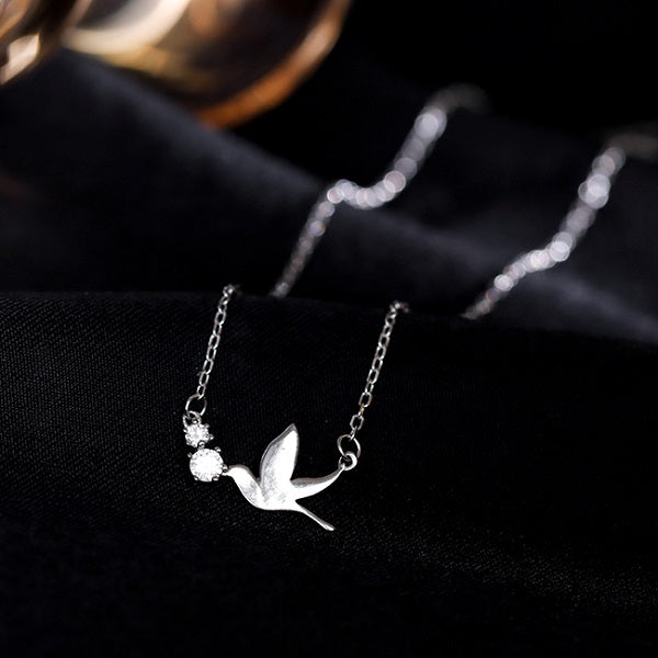 Collier avec Pendentif Colombe