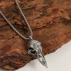 Necklace with Raven Pendant