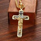 Necklace with Jesus Cross Pendant A