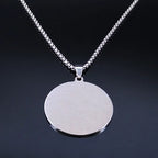 Necklace with Metatron's Cube Pendant for Men or Women