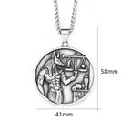 Necklace with Anubis Pendant