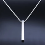 Collier avec pendentif de protection Mesuzah et lettres hébraïques juif