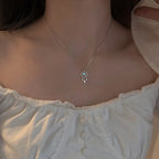 Necklace with Elegant Moonstone Pendant