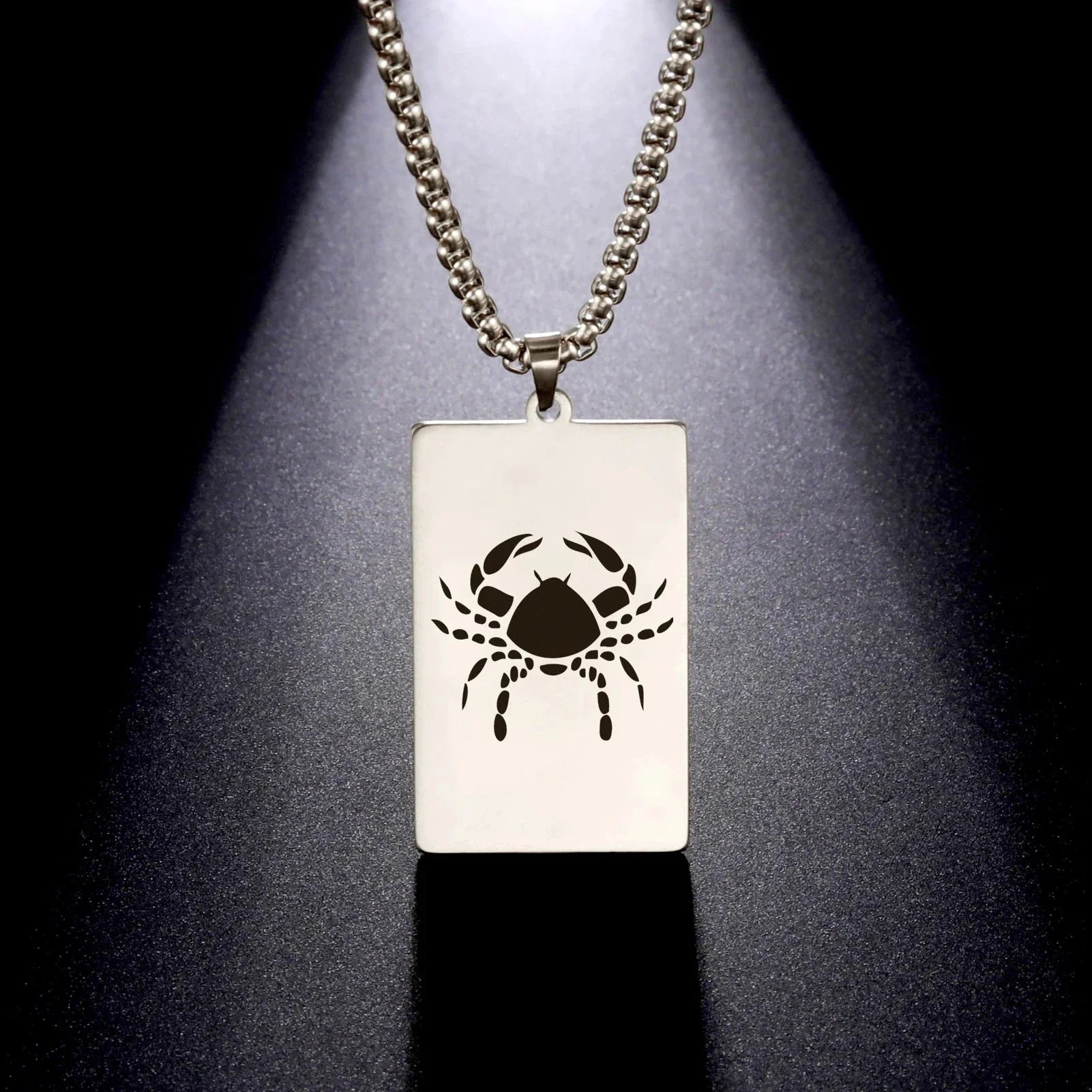 Necklace with Elegant Zodiac Sign Pendant